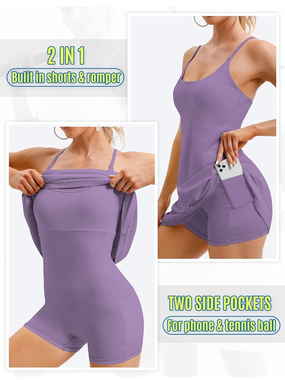 CRZ Yoga Athletic Dress - Picture 2 of 5